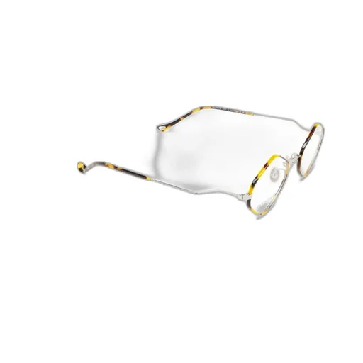 Eyepetizer Leopard Geometric Frame Glasses
