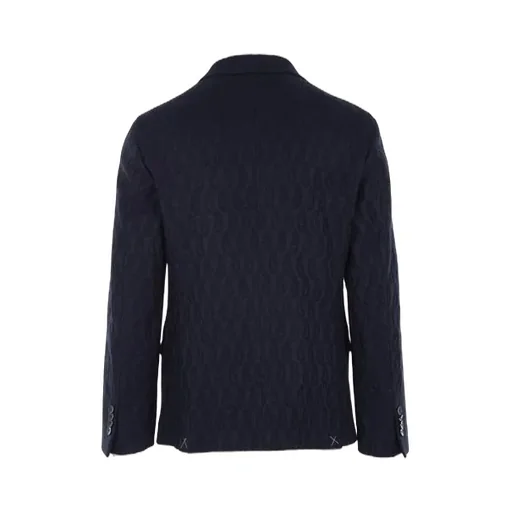 Etro Single-Breasted Logo Detailed Blazer