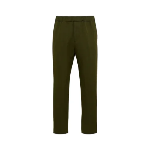 Etro Logo Band Straight Leg Pants