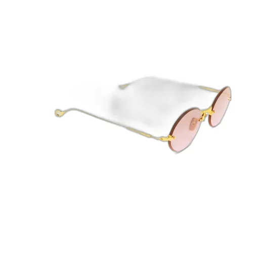 Eyepetizer Met Oval Frame Sunglasses