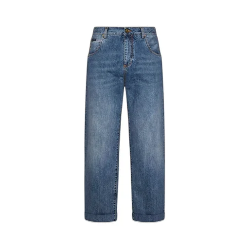 Etro Straight-Leg Mid-Rise Jeans