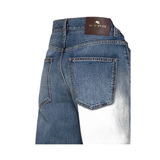 Etro Straight-Leg Mid-Rise Jeans