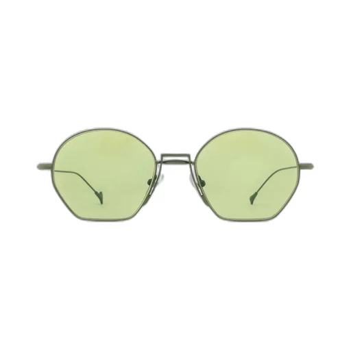 Eyepetizer Royale Oval Frame Sunglasses