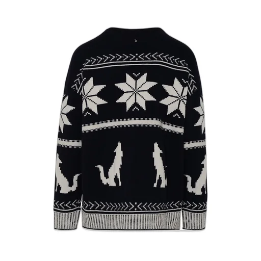 Etro Graphic Intarsia Knitted Crewneck Jumper