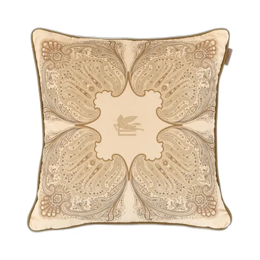 Etro Home Pegaso Paisley Velvet Cushion
