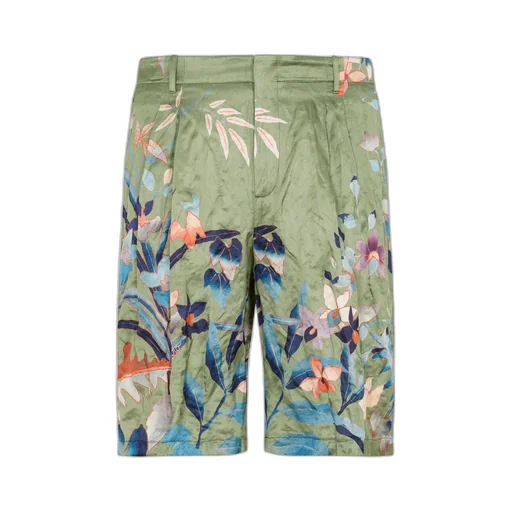 Etro Floral Print Shorts