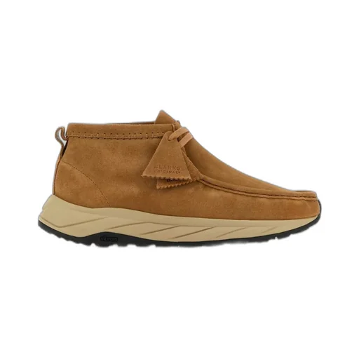 Clarks Wallabee Lace-Up Ankle Boots