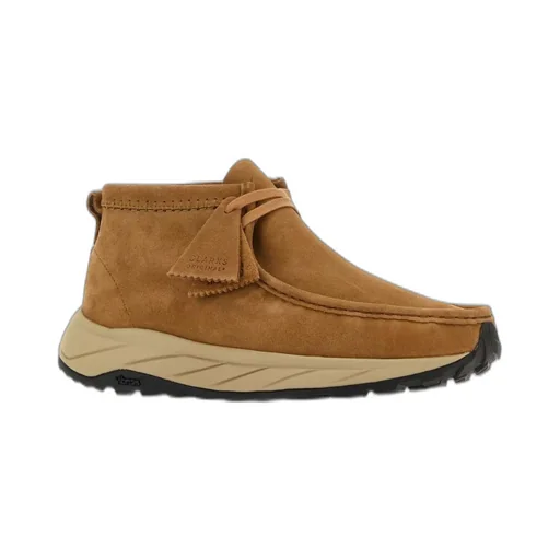 Clarks Wallabee Lace-Up Ankle Boots
