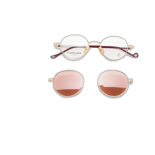 Eyepetizer Chatham Pilot Frame Clip On Sunglasses