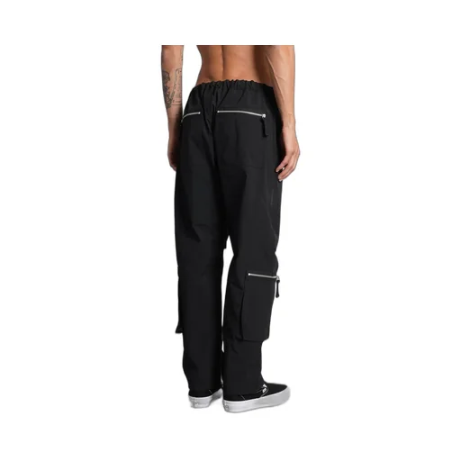 Comme Des GarÇOns Homme Zip Detailed Straight Leg Trousers