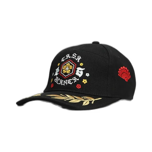 Casablanca Curved Peak Embroidered Cap