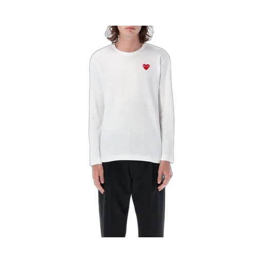 Comme Des GarÇOns Play Red Heart Long-Sleeved T-Shirt