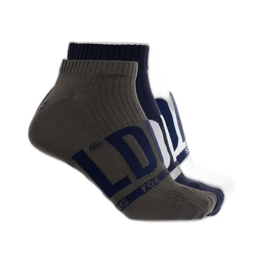 Diesel Three Pack Of Knit Socks