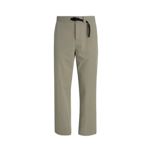 Dior Homme Logo Patch Belted-Waist Trousers