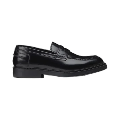 Doucal's Round-Toe Slip-On Loafers