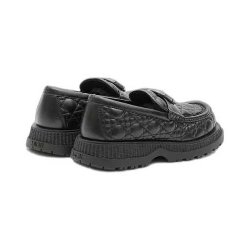 Dior Homme Logo Plaque Slip-On Buffalo Loafers