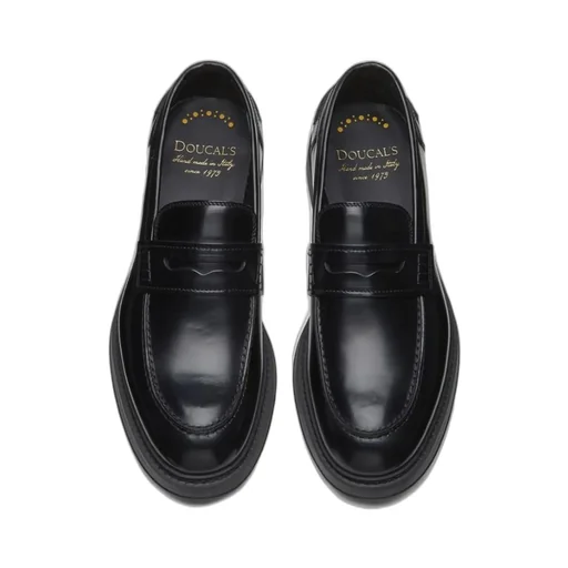 Doucal's Round-Toe Slip-On Loafers