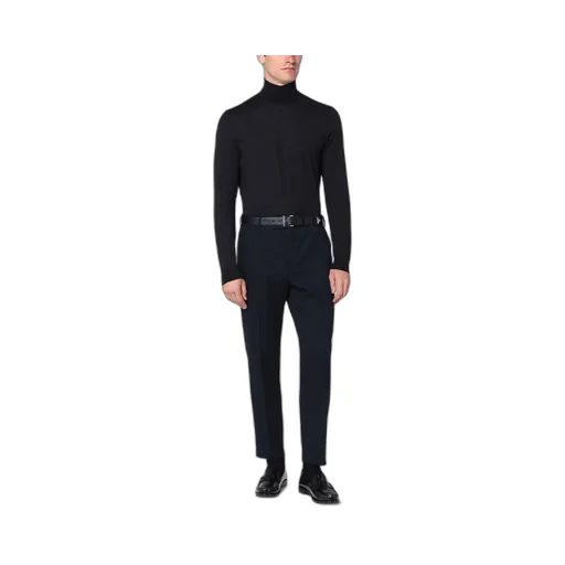 Drumohr Fitted Turtleneck Knitted Sweater