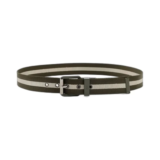 Dior Homme Striped Buckled Belt