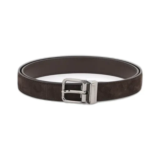 Dolce & Gabbana Logo-Engraved Buckle Belt