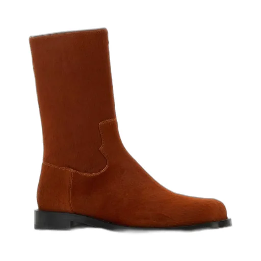 Dries Van Noten Round-Toe Slip-On Boots