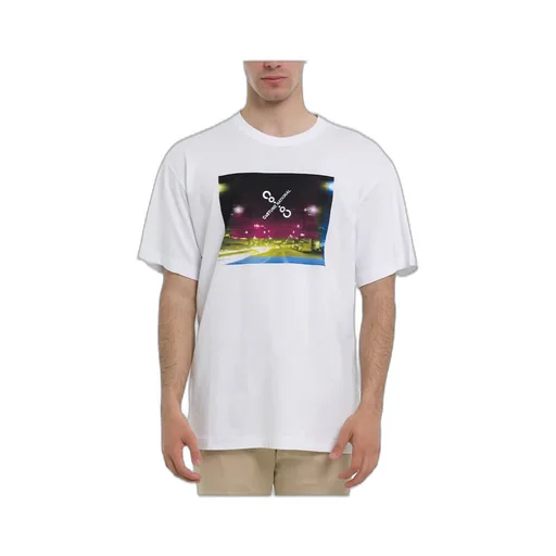 Costume National Graphic Printed Crewneck T-Shirt