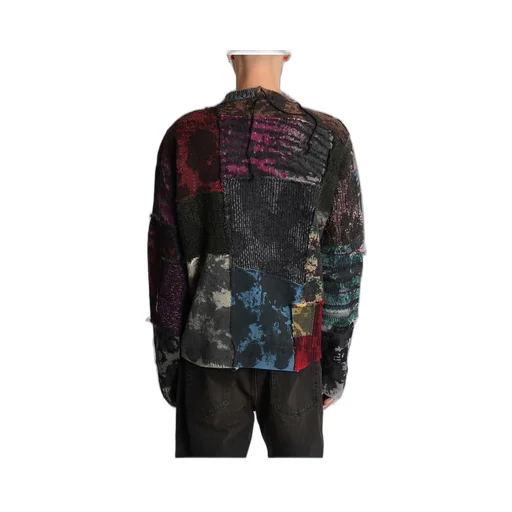 Danilo Paura Utopia Patchwork Crewneck Jumper