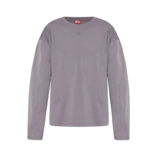 Diesel Oval-D Logo Long-Sleeved T-Shirt