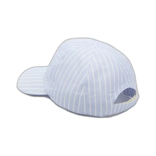 Dior Homme Logo Printed Striped Baseball Cap