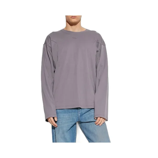 Diesel Oval-D Logo Long-Sleeved T-Shirt