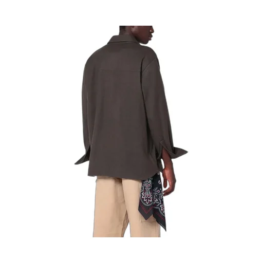 Destin Surl Overshirt Style Button-Up Shirt