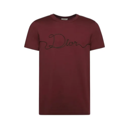 Dior Homme Regular Fit Ribbon T-Shirt