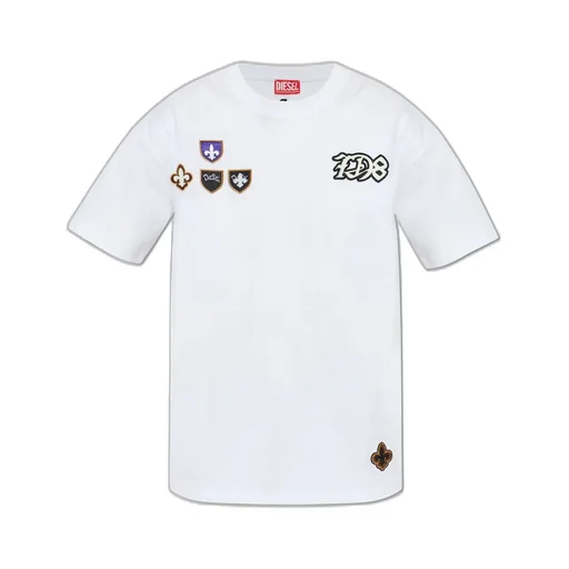 Diesel T Norm Cp Patch Embellished T-Shirt