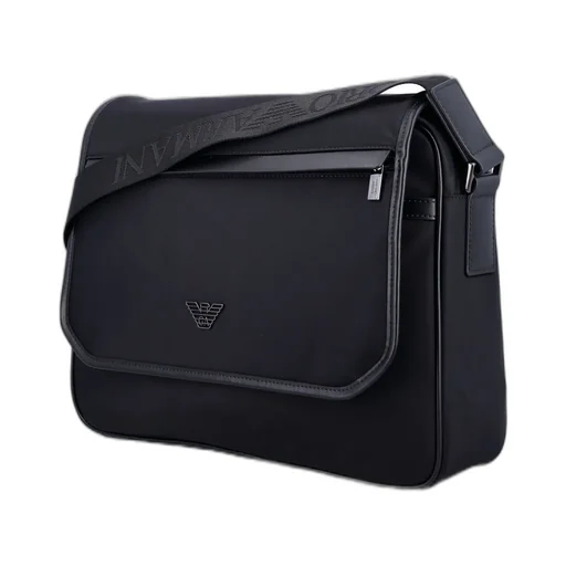 Emporio Armani Logo-Plaque Magnetic Fastened Shoulder Bag