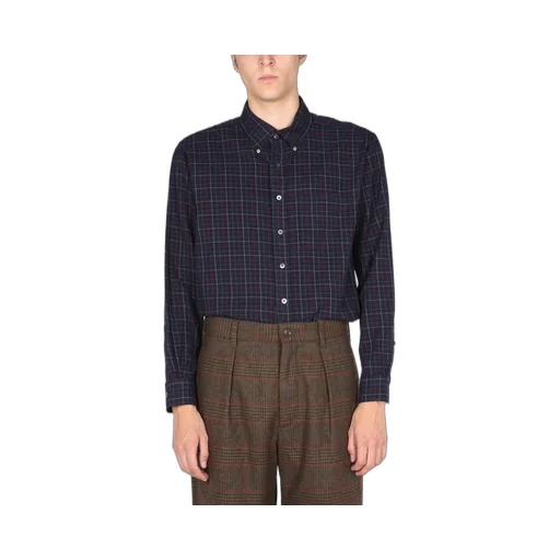 Engineered Garments Check Patterned Shirt