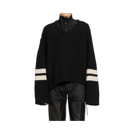 Enfants Riches DÉPrimÉS Collegiate Striped V-Neck Jumper