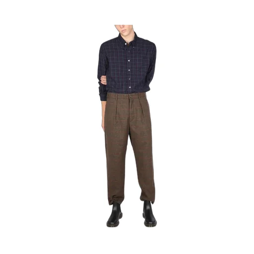 Engineered Garments Check Patterned Shirt