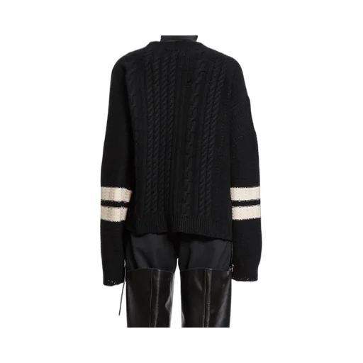 Enfants Riches DÉPrimÉS Collegiate Striped V-Neck Jumper