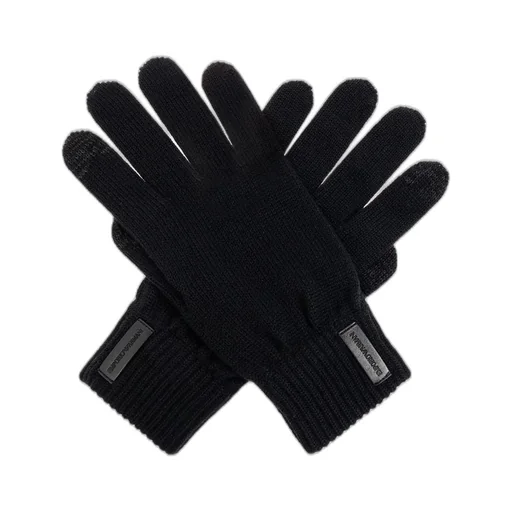 Emporio Armani Logo Patch Gloves