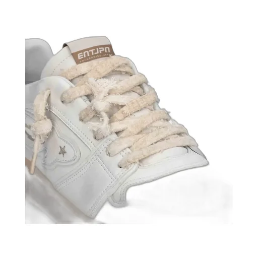 Enterprise Japan Distressed Low-Top Sneakers