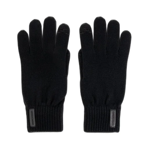 Emporio Armani Logo Patch Gloves