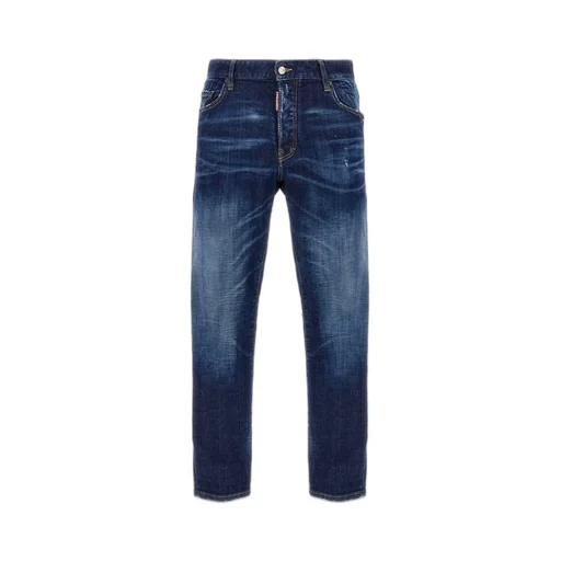 Dsquared2 Dark Basic Wash Skater Jeans
