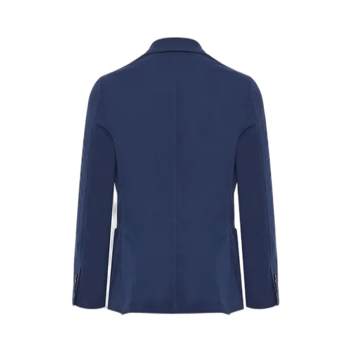 Enrico Mandelli Logo Embroidered Single-Breasted Jacket