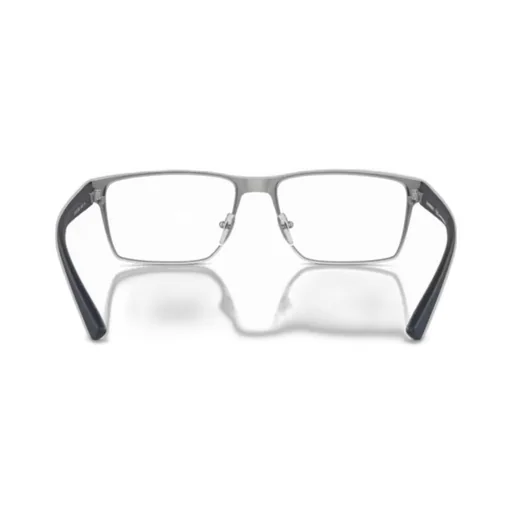 Emporio Armani Matte Effect Rectangular Frame Glasses