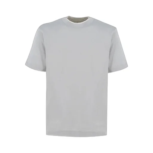 Eleventy Contrast Trim T-Shirt