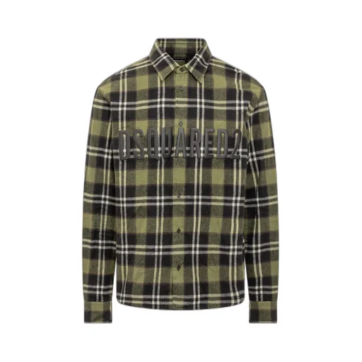 Dsquared2 Checked Long-Sleeved Shirt