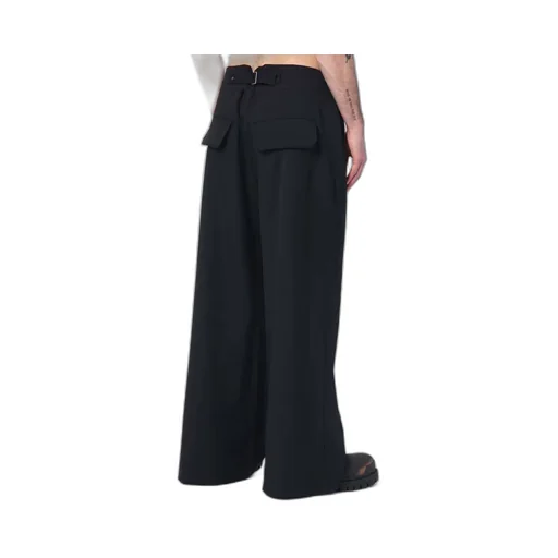 Entire Studios Pleated Wide-Leg Pants