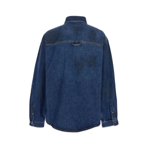 Erl Long-Sleeved Denim Shirt