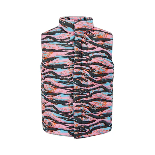Erl Camouflage-Print Sleeveless Gilet