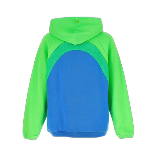 Erl Rainbow Knit-Panelled Drawstring Hoodie